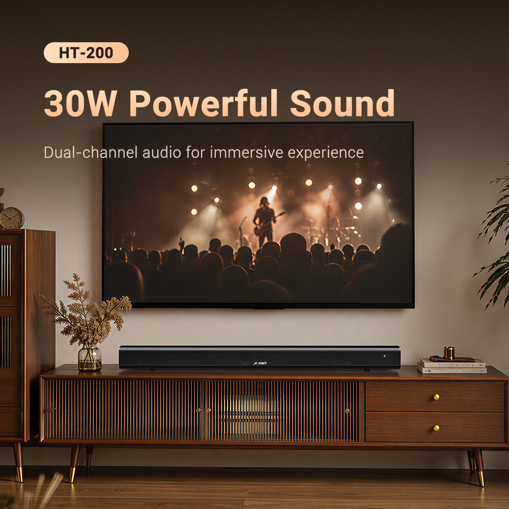 Fenda HT-200 2.0 Soundbar | Compact Home Entertainment Audio